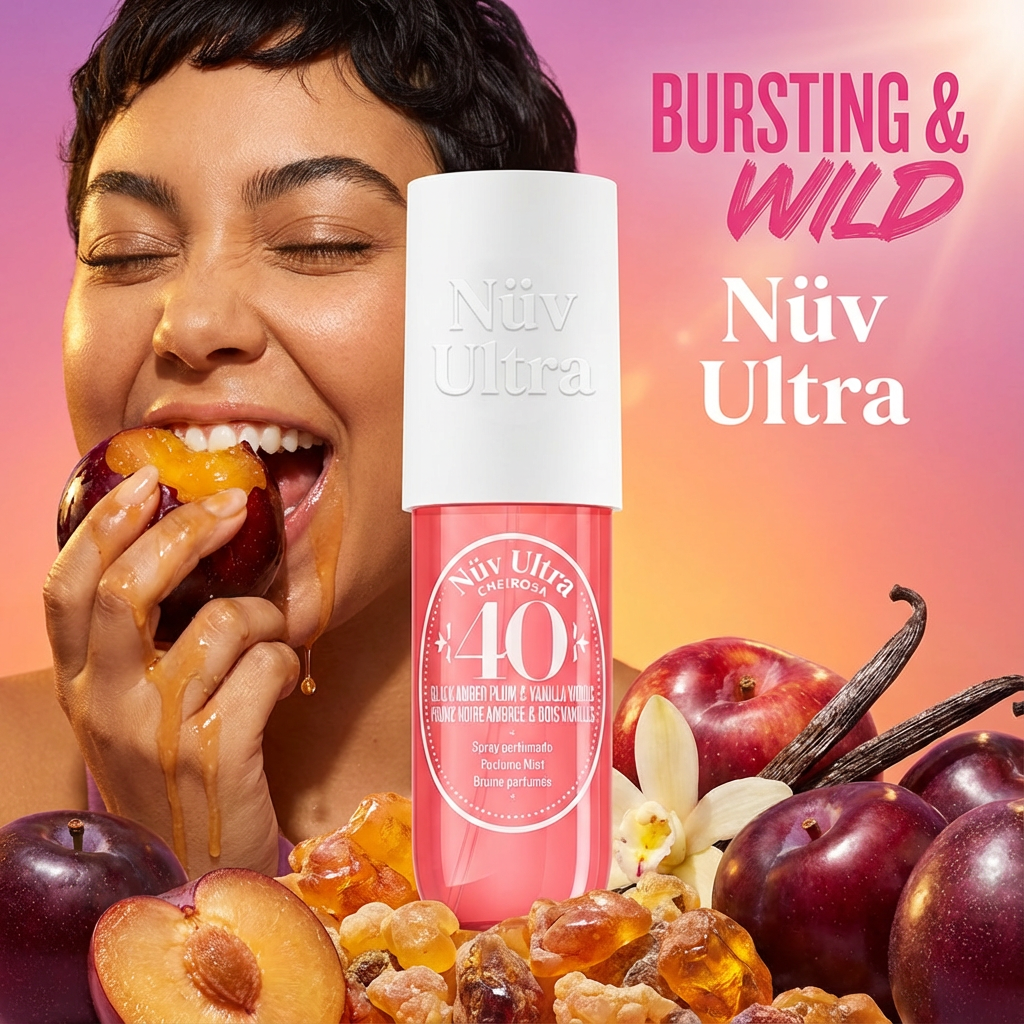 Nüv Ultra perfume hair and body spray